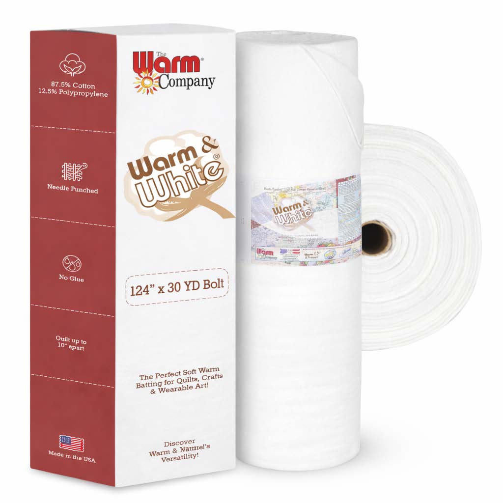Warm & White 124" X 30 YD Bolt