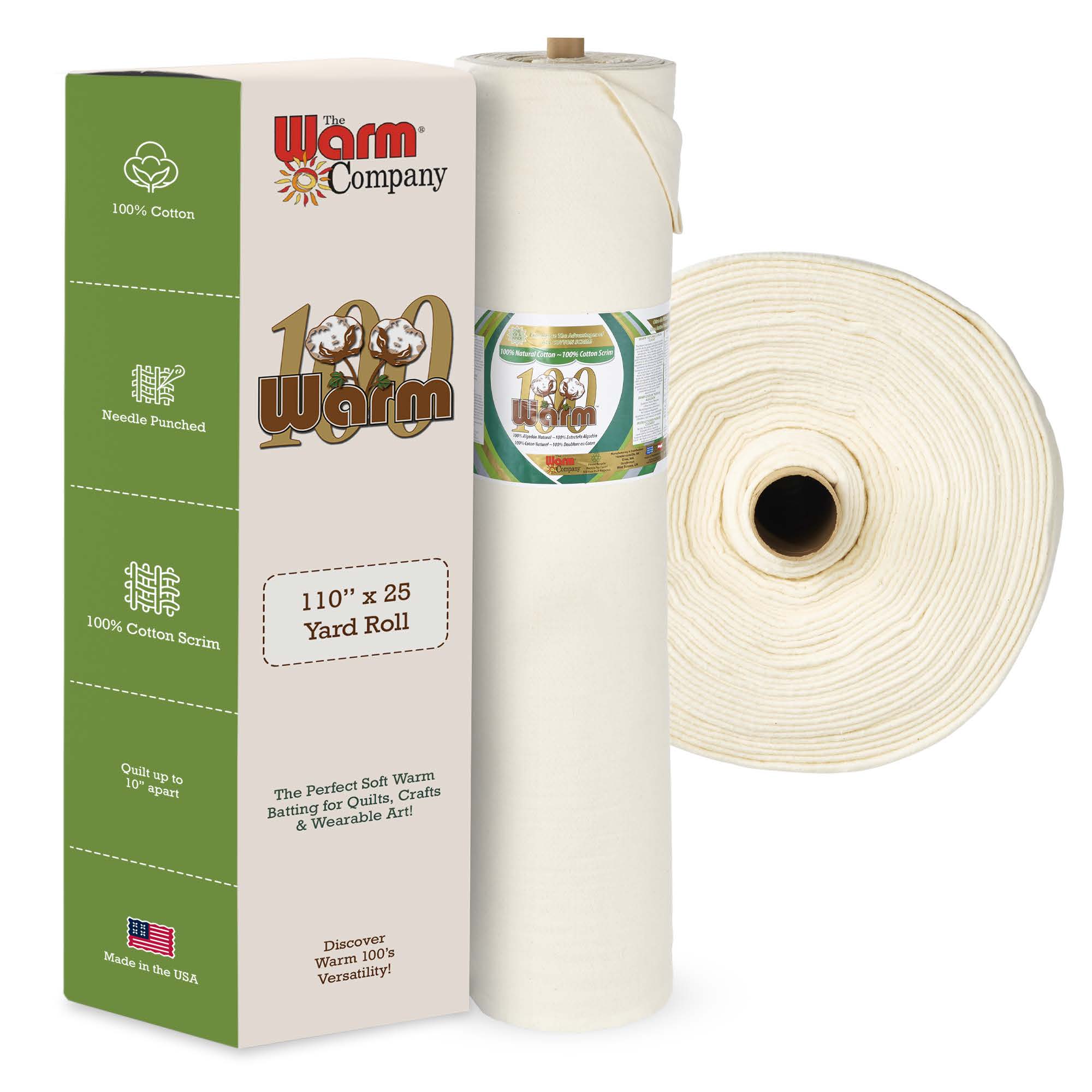 Warm 100 - 110" X 25 YD BOLT